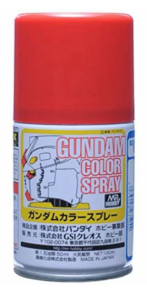 GUNDAM COLOR SPRAY 40ML MS RED SG-04