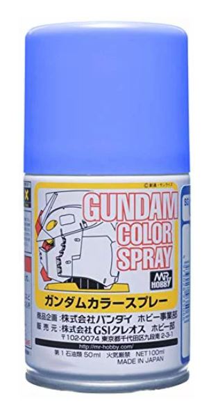 GUNDAM COLOR SPRAY 40ML LIGHT BLUE SG-14