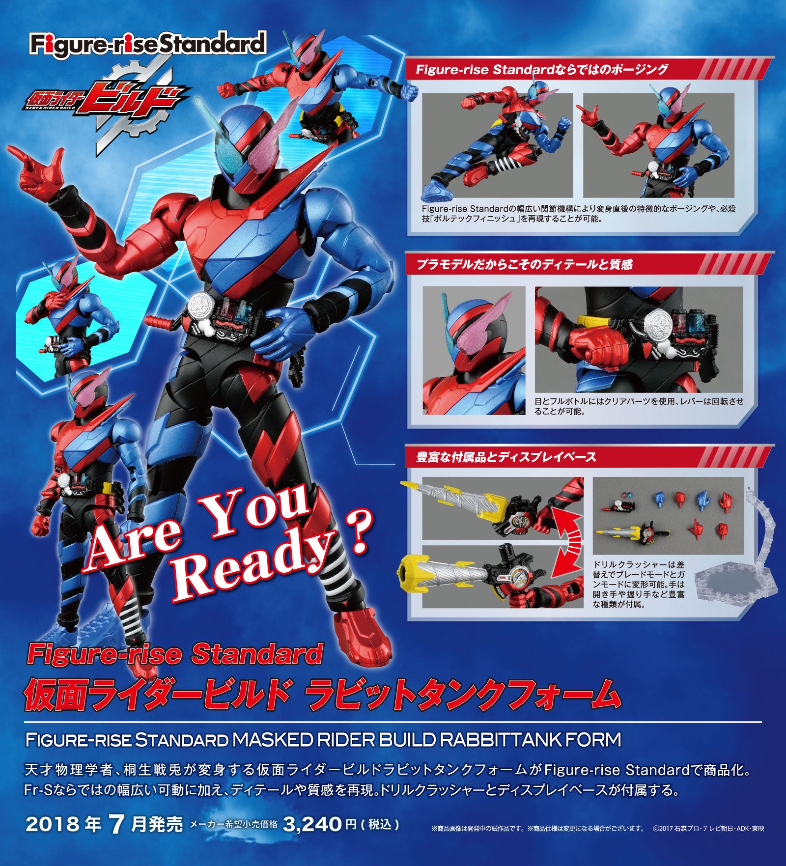 Figure-rise Standard Kamen Rider Build Rabbit Tank Form