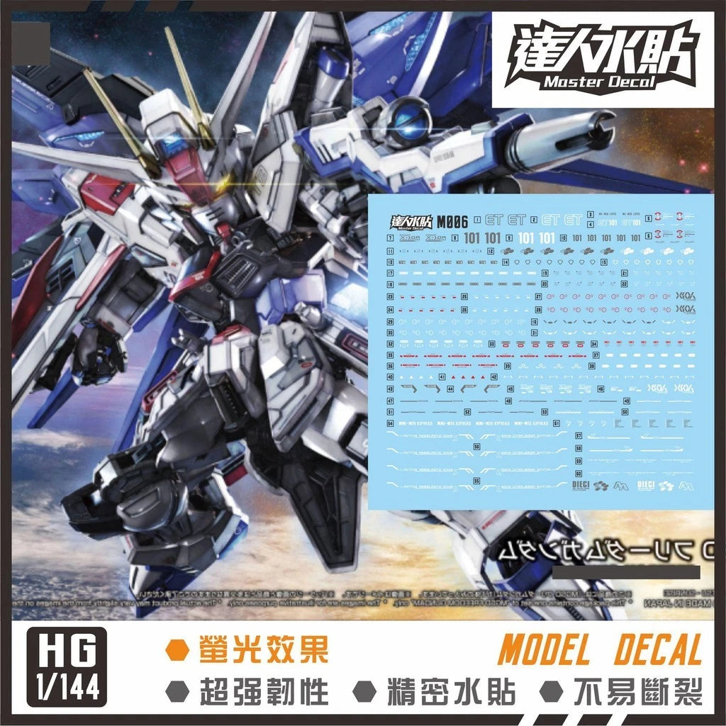 D.L Model Decal - M006 - MGSD Gundam Freedom decals