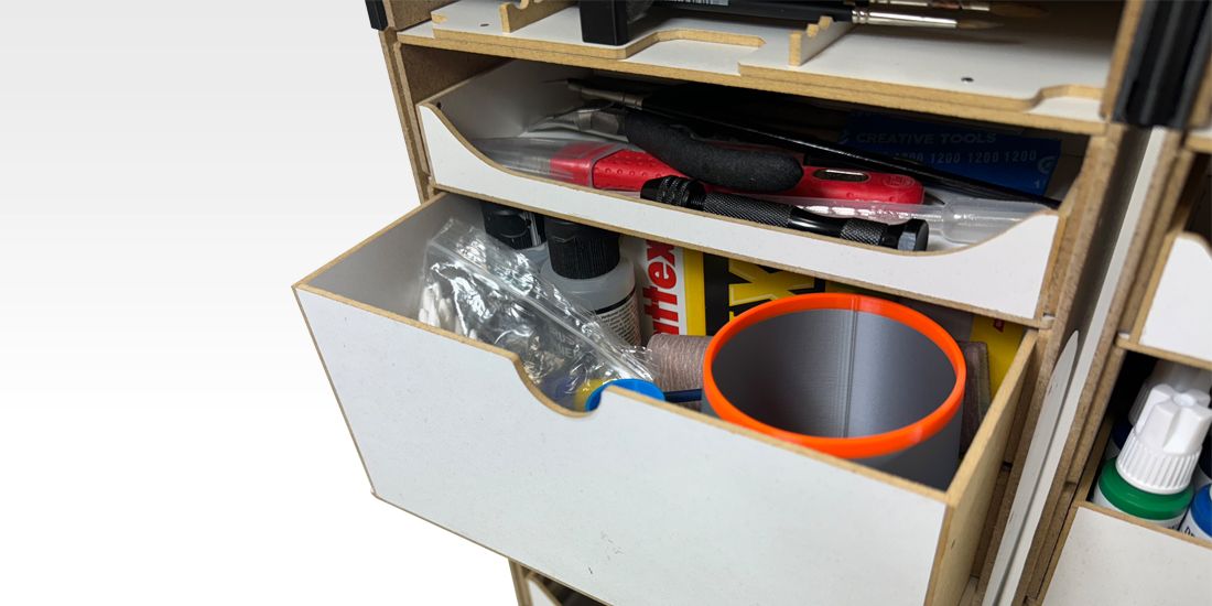 HobbyZone Portable Hobby Station - Large Capacity Drawer Insert - opi02