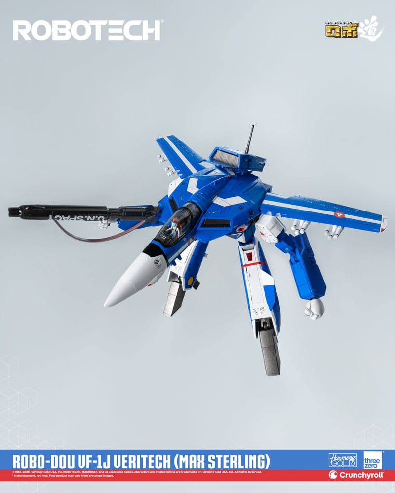 Robotech Action Figure ROBO-DOU VF-1J Veritech (Max Sterling) 20 cm