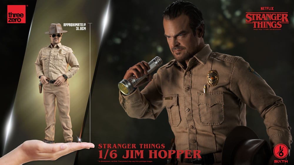 Stranger Things Action Figure 1/6 Jim Hopper (Season 1) 32 cm