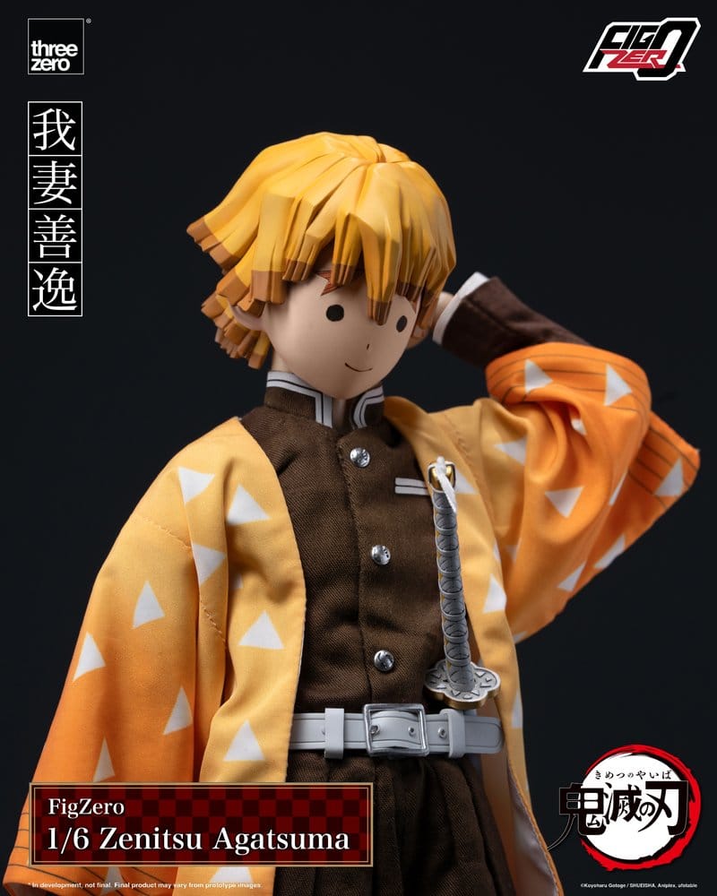 Demon Slayer: Kimetsu no Yaiba FigZero Action Figure 1/6 Zenitsu Agatsuma 28 cm