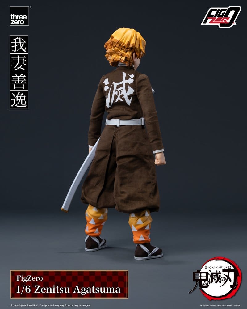 Demon Slayer: Kimetsu no Yaiba FigZero Action Figure 1/6 Zenitsu Agatsuma 28 cm