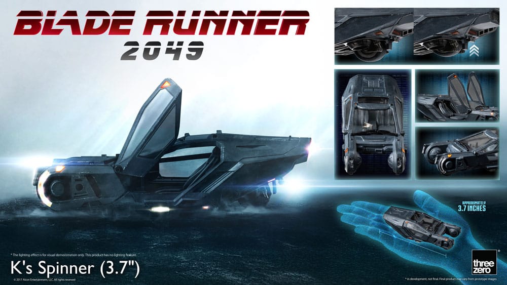 Blade Runner 2049 Vehicle K's Spinner 10 cm