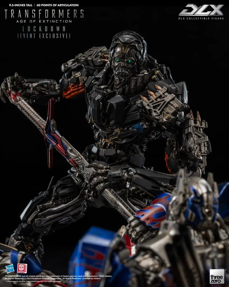 Transformers: Age of Extinction DLX Action Figure 1/6 Lockdown 24 cm heo Exclusive