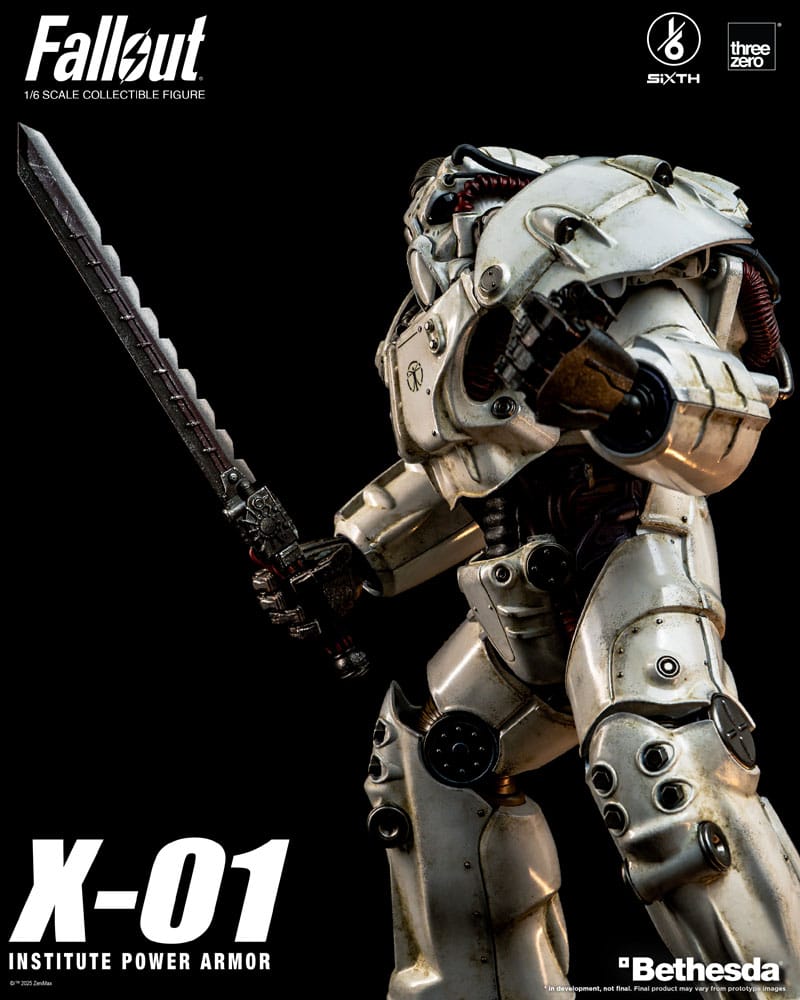Fallout FigZero Action Figure 1/6 X-01 Institute Power Armor 37 cm