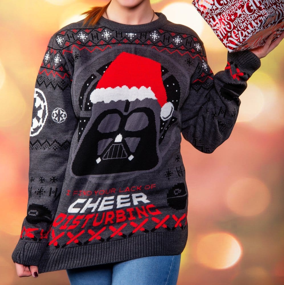 Star Wars Christmas Sweater Darth Vader Size M