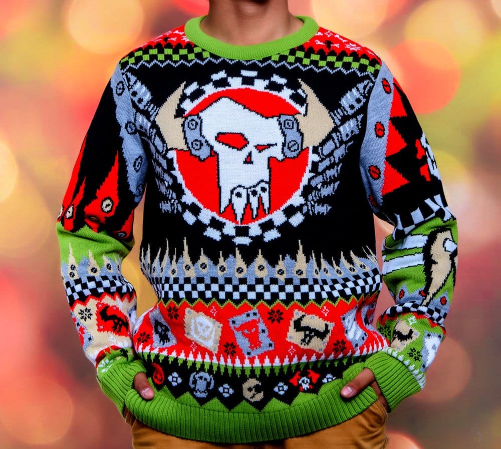Warhammer 40,000 Christmas Sweater Ork Size M