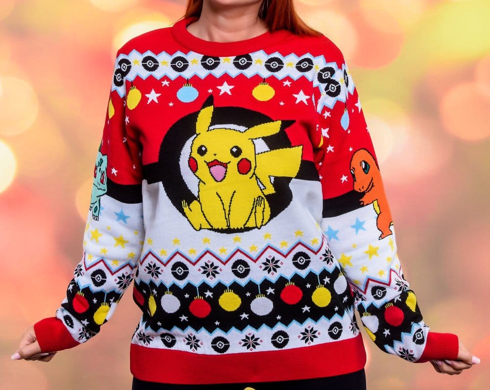 Pokémon Christmas Sweater Size XXXL