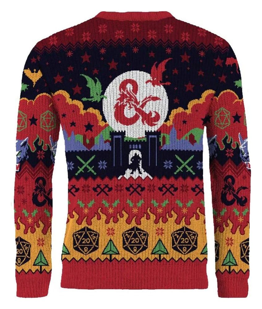 Dungeons & Dragons Christmas Sweater Size XXL