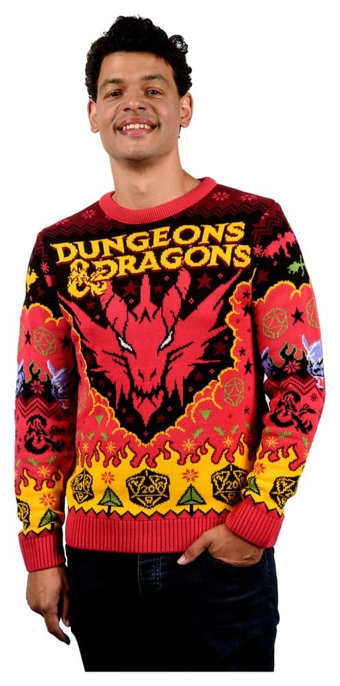 Dungeons & Dragons Christmas Sweater Size XXL