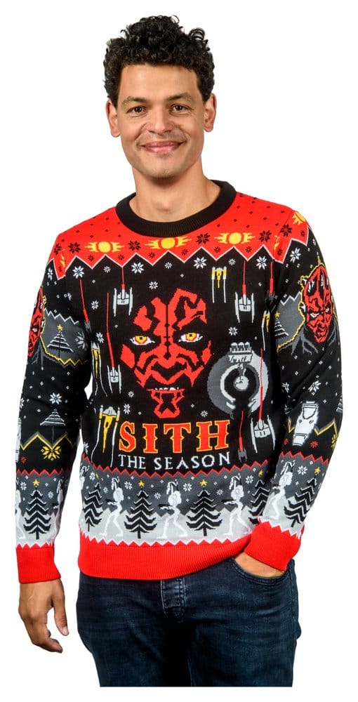 Star Wars Christmas Sweater Sith Size XXL