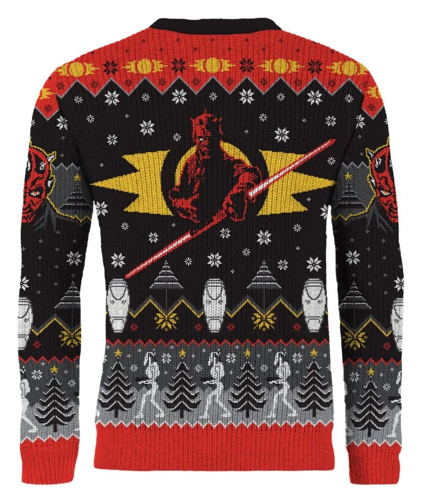 Star Wars Christmas Sweater Sith Size M