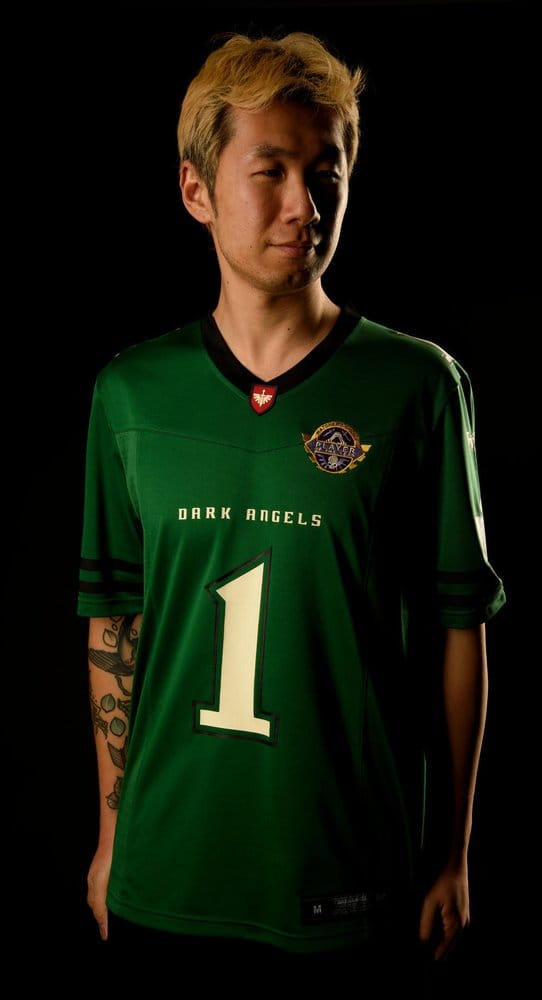 Warhammer 40,000 Sports Jersey Shirt Dark Angels - M