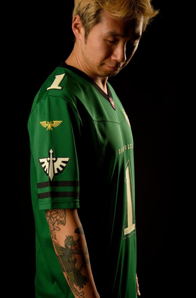 Warhammer 40,000 Sports Jersey Shirt Dark Angels - L