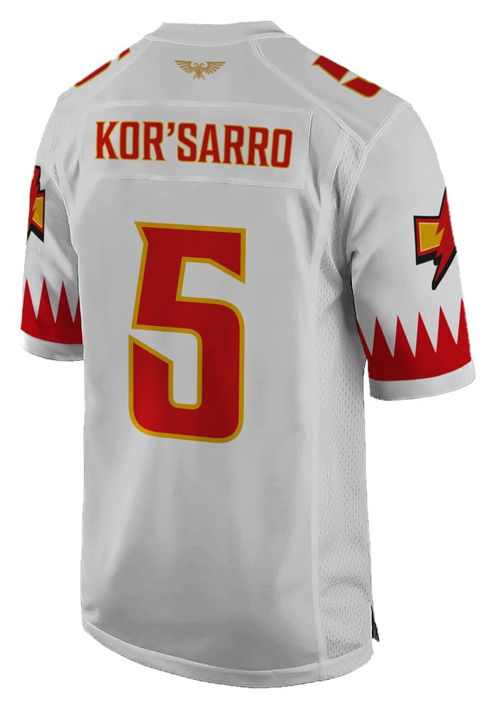 Warhammer 40,000 Sports Jersey Shirt White Scar - XL