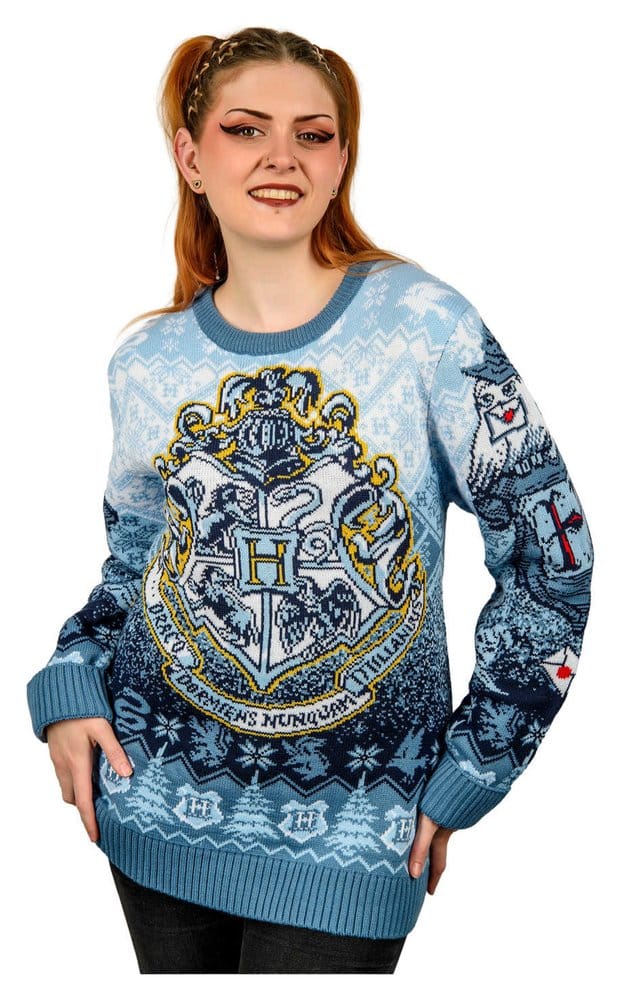 Harry Potter Christmas Sweater Hogwarts Size S