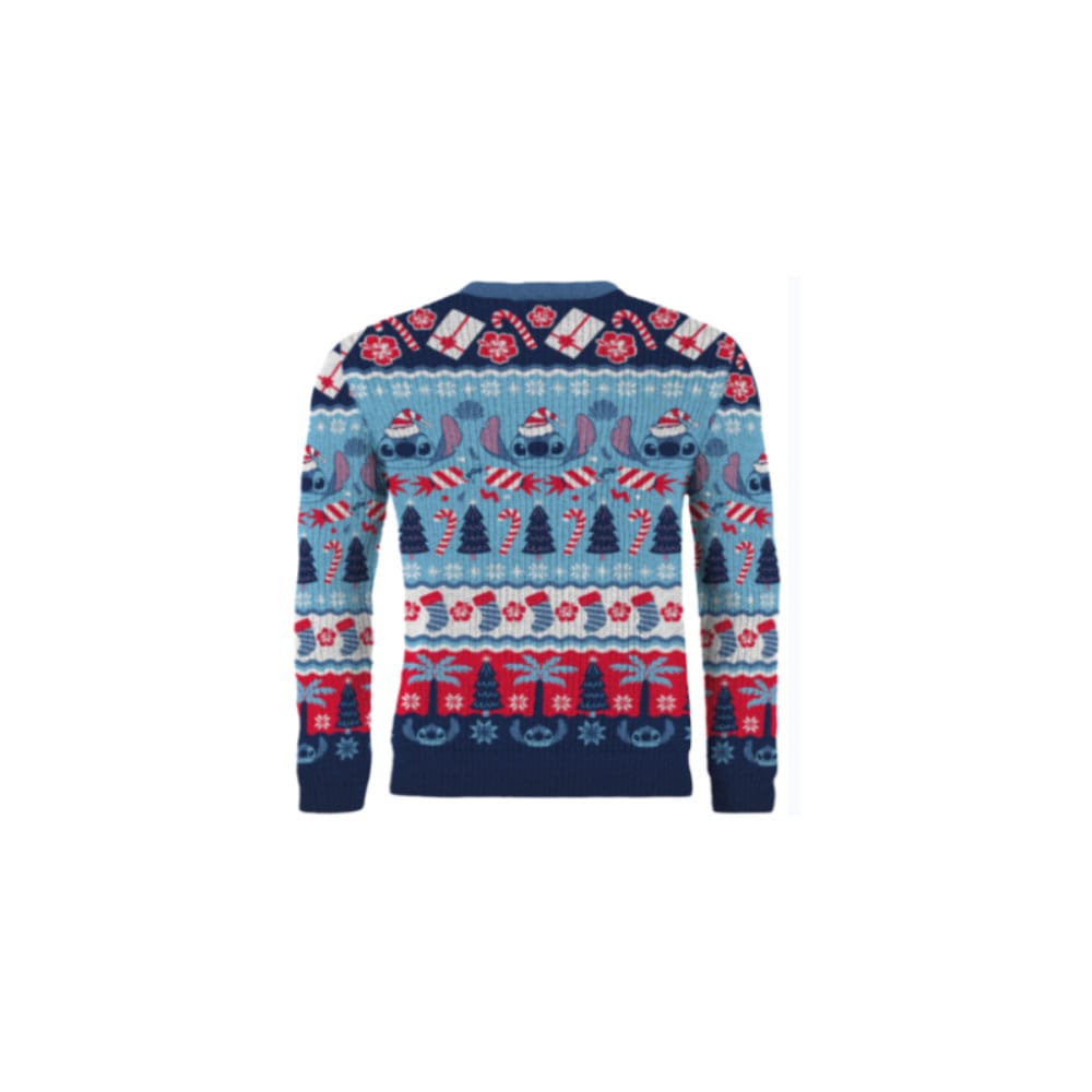 Lilo & Stitch Christmas Sweater Stitch Aloha Christmas  Size L