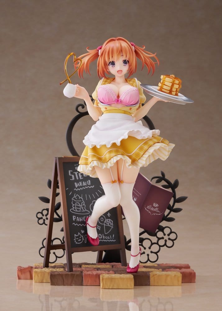 Café Stella and the Reaper's Butterflies PVC Figure 1/7 Sumizome Nozomi AmiAmi Limited Edition 23 cm