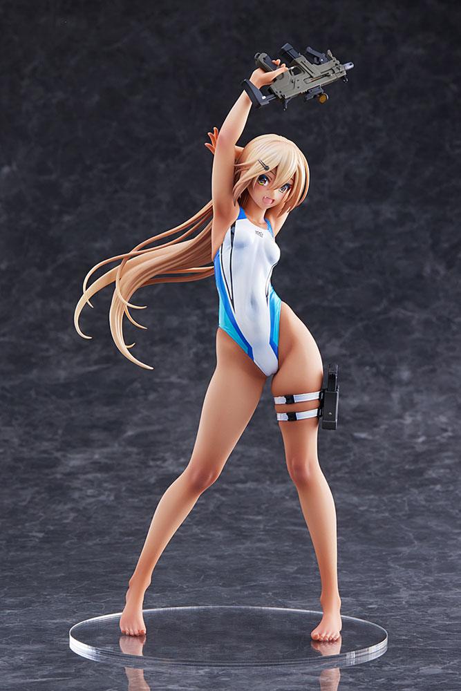 Arms Note PVC Statue 1/7 Kouhai-chan of the Swim Club Blue Line Swimsuit Ver. 29 cm