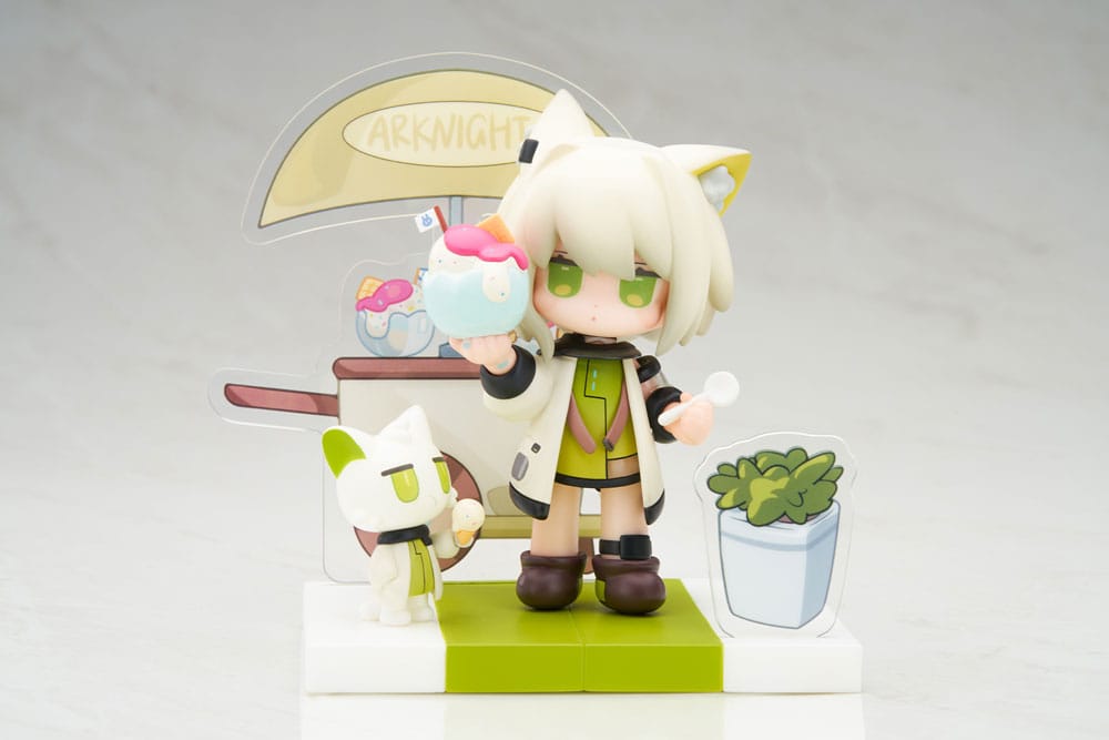 Arknights PVC Statue Dessert Time Series Q-figure Kal'tsit 11 cm