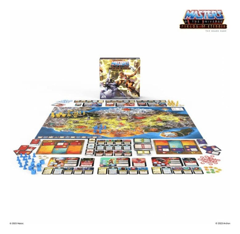Masters of the Universe Board Game Fields of Eternia *English Version*