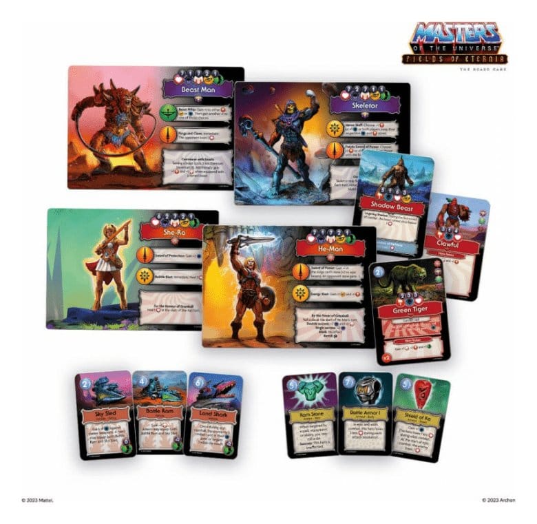 Masters of the Universe Board Game Fields of Eternia *German Edition*