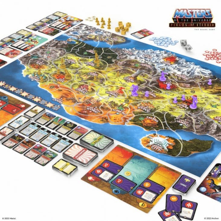 Masters of the Universe Board Game Fields of Eternia *German Edition*