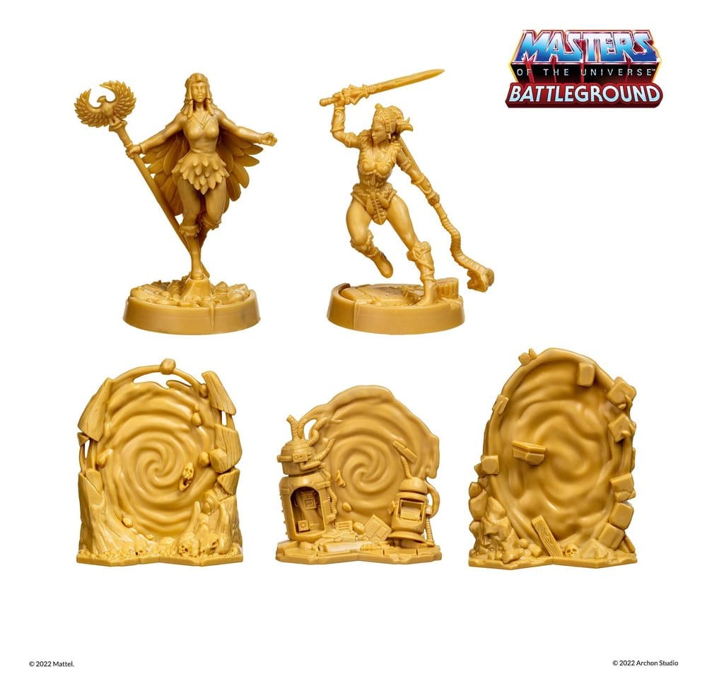 Masters of the Universe: Battleground Miniatures Game Wave 1: Masters of the Universe Faction *Spanish Version*