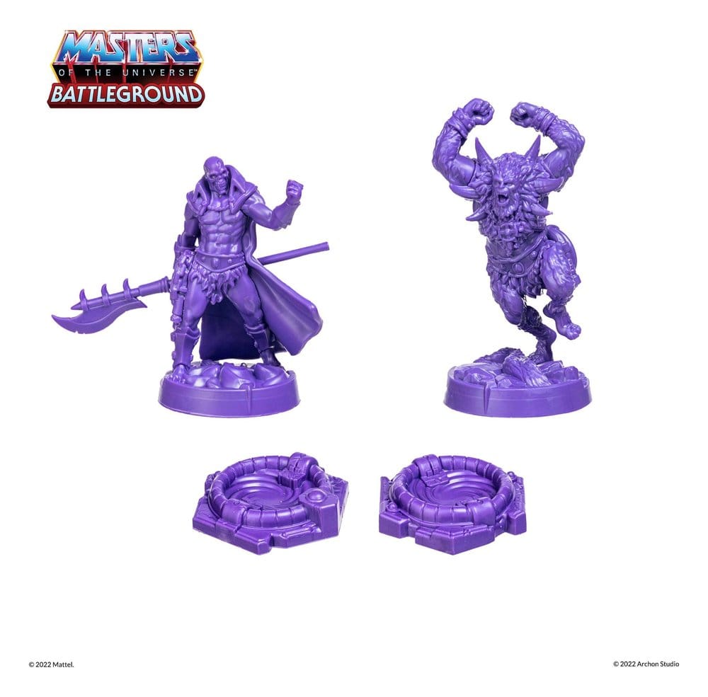 Masters of the Universe: Battleground Miniatures Game Wave 1: Evil Warriors Faction *Spanish Version*
