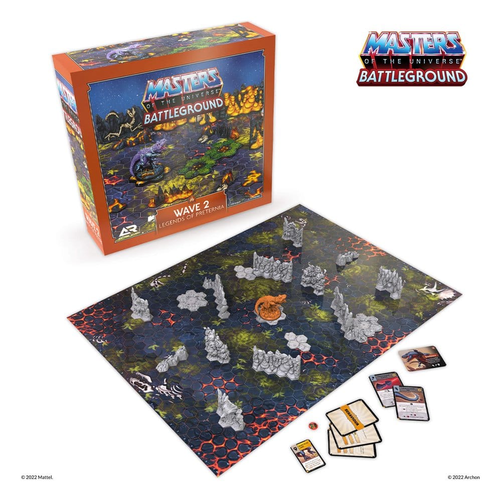 Masters of the Universe: Battleground Miniatures Game Wave 2: Legends of Preternia *French Version*