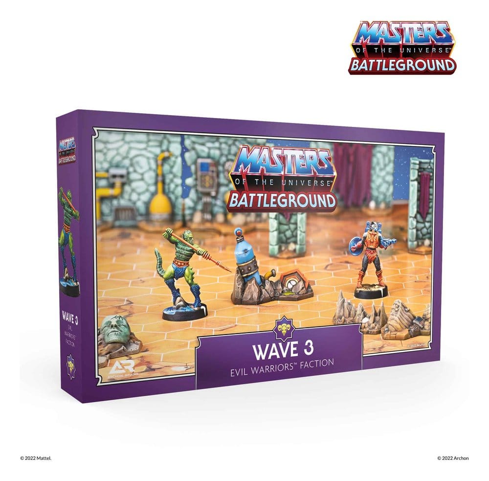 Masters of the Universe: Battleground Miniatures Game Wave 3: Evil Warriors Faction *Italian Version*