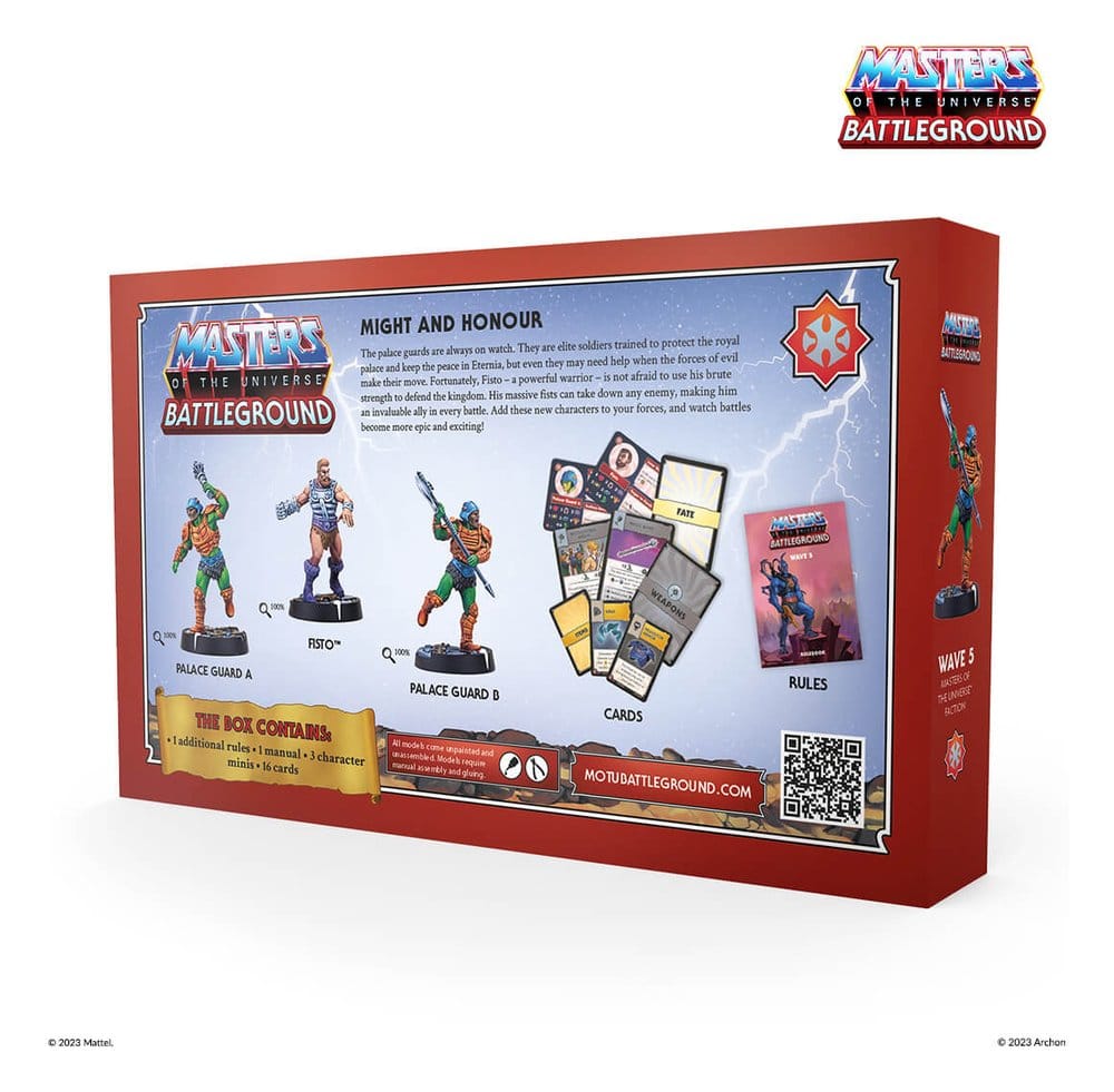 Masters of the Universe: Battleground Miniatures Game Wave 5: Masters of the Universe faction *Spanish Version*