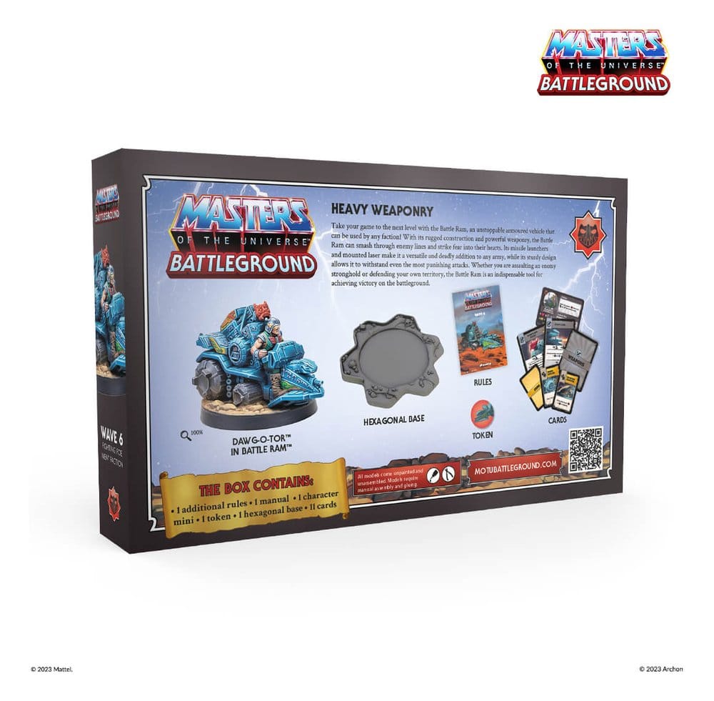 Masters of the Universe: Battleground Miniatures Game Wave 6: Fighting Foe Men Faction *English Version*