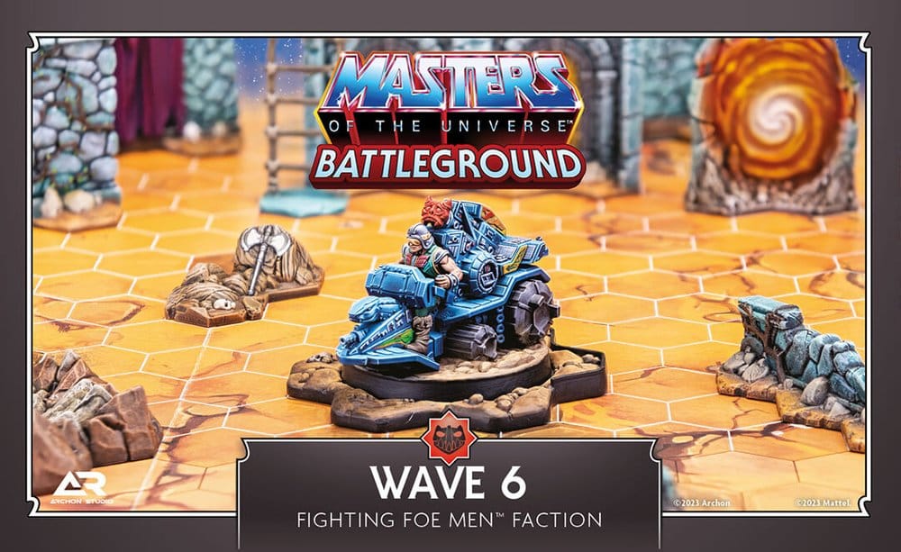 Masters of the Universe: Battleground Miniatures Game Wave 6: Fighting Foe Men Faction *English Version*