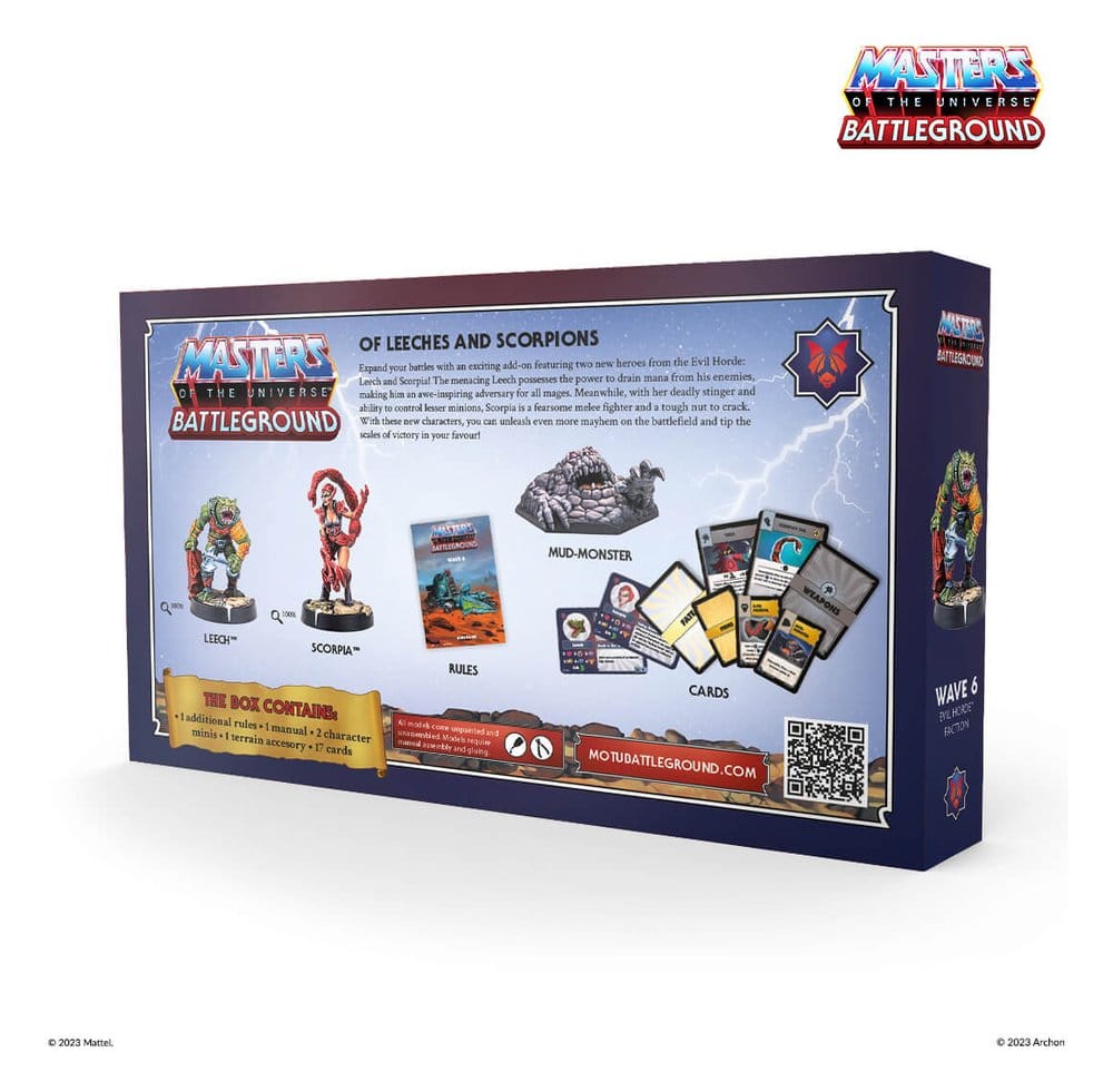 Masters of the Universe: Battleground Miniatures Game Wave 6: Evil Horde Faction *Italian Version*
