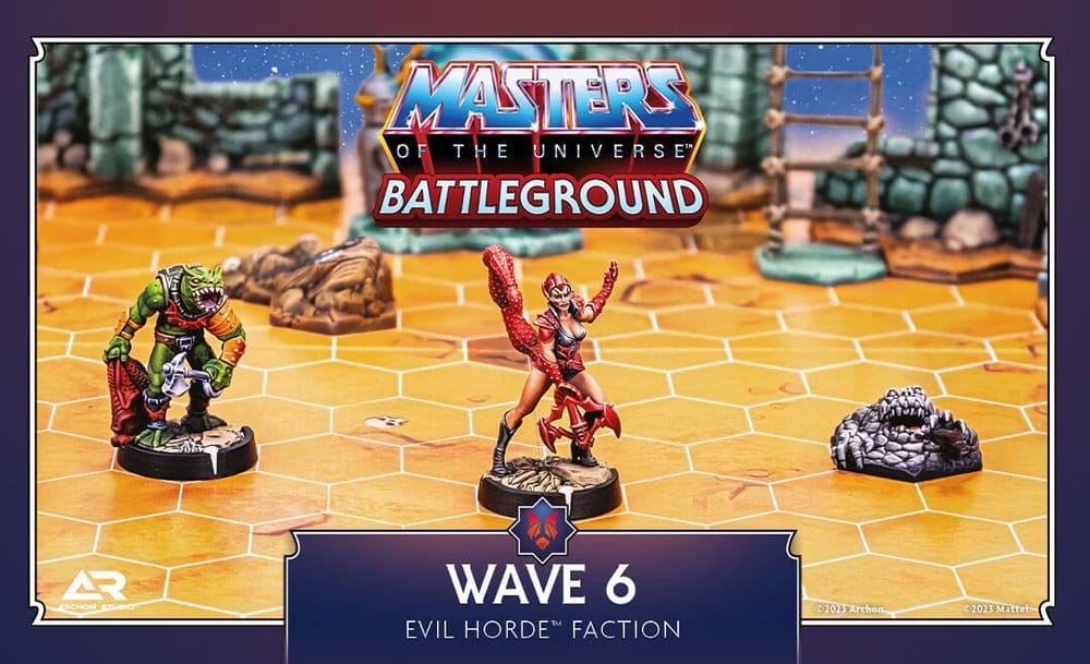 Masters of the Universe: Battleground Miniatures Game Wave 6: Evil Horde faction *Spanish Version*