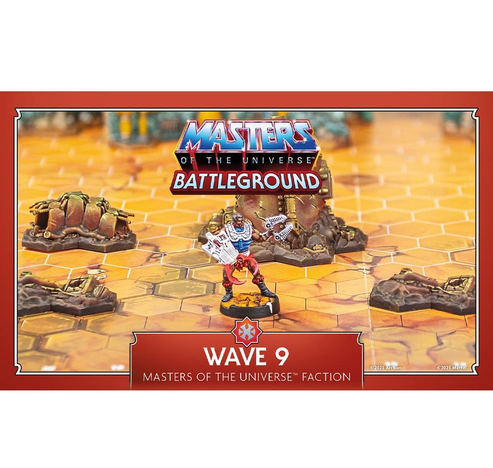 Masters of the Universe: Battleground Miniatures Game Wave 9: Masters of the Universe Faction *German Version*