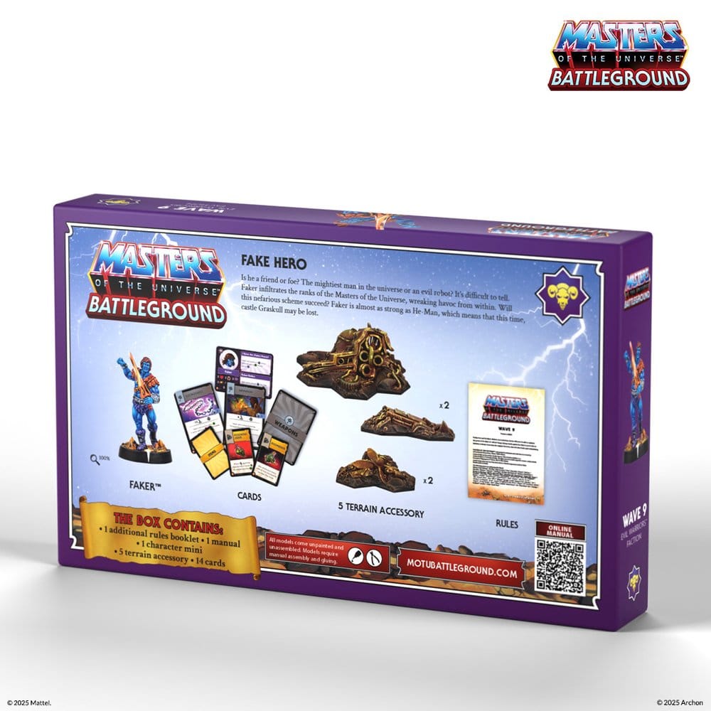 Masters of the Universe: Battleground Miniatures Game Wave 9: Evil Warriors Faction *English Version*