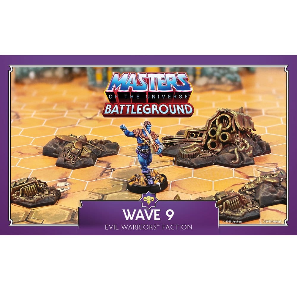 Masters of the Universe: Battleground Miniatures Game Wave 9: Evil Warriors Faction *Spanish Version*