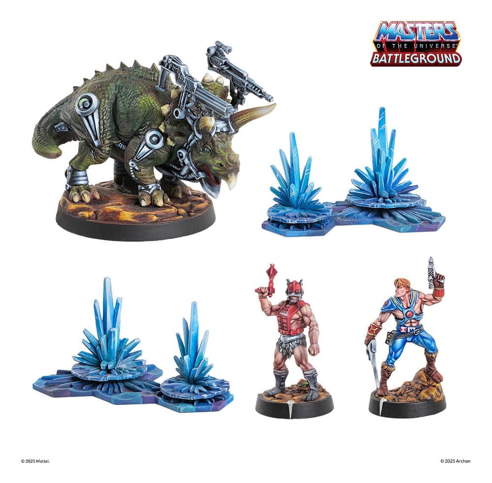 Masters of the Universe: Battleground Miniatures Game Wave 10: Preternian Heroes Faction *Spanish Version*