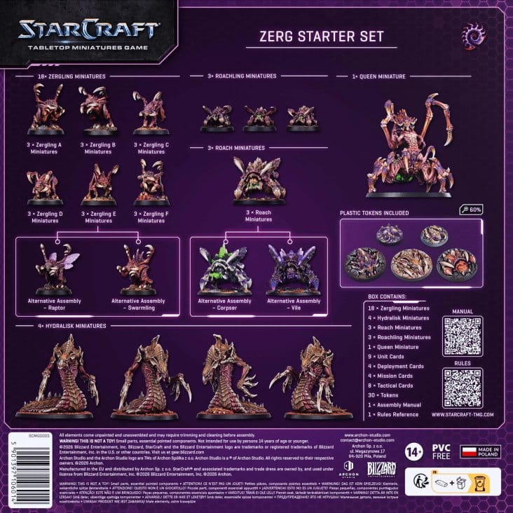 StarCraft TMG Starter Set Zerg