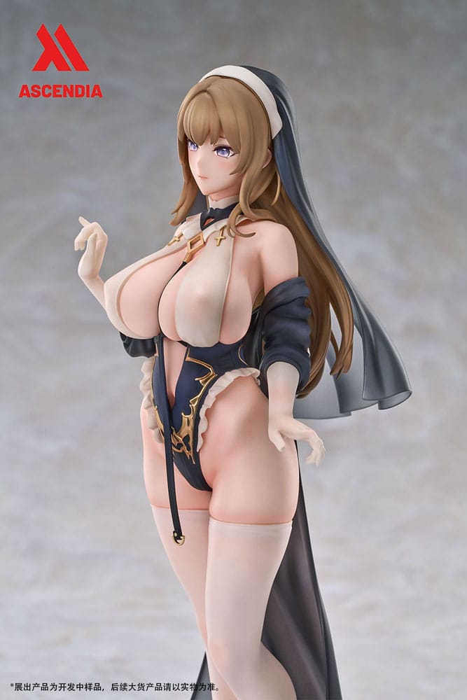 Original Character PVC Statues 2-Pack 1/6 Lily Nun & Emily Nurse Illustration by Chowbie 26 cm