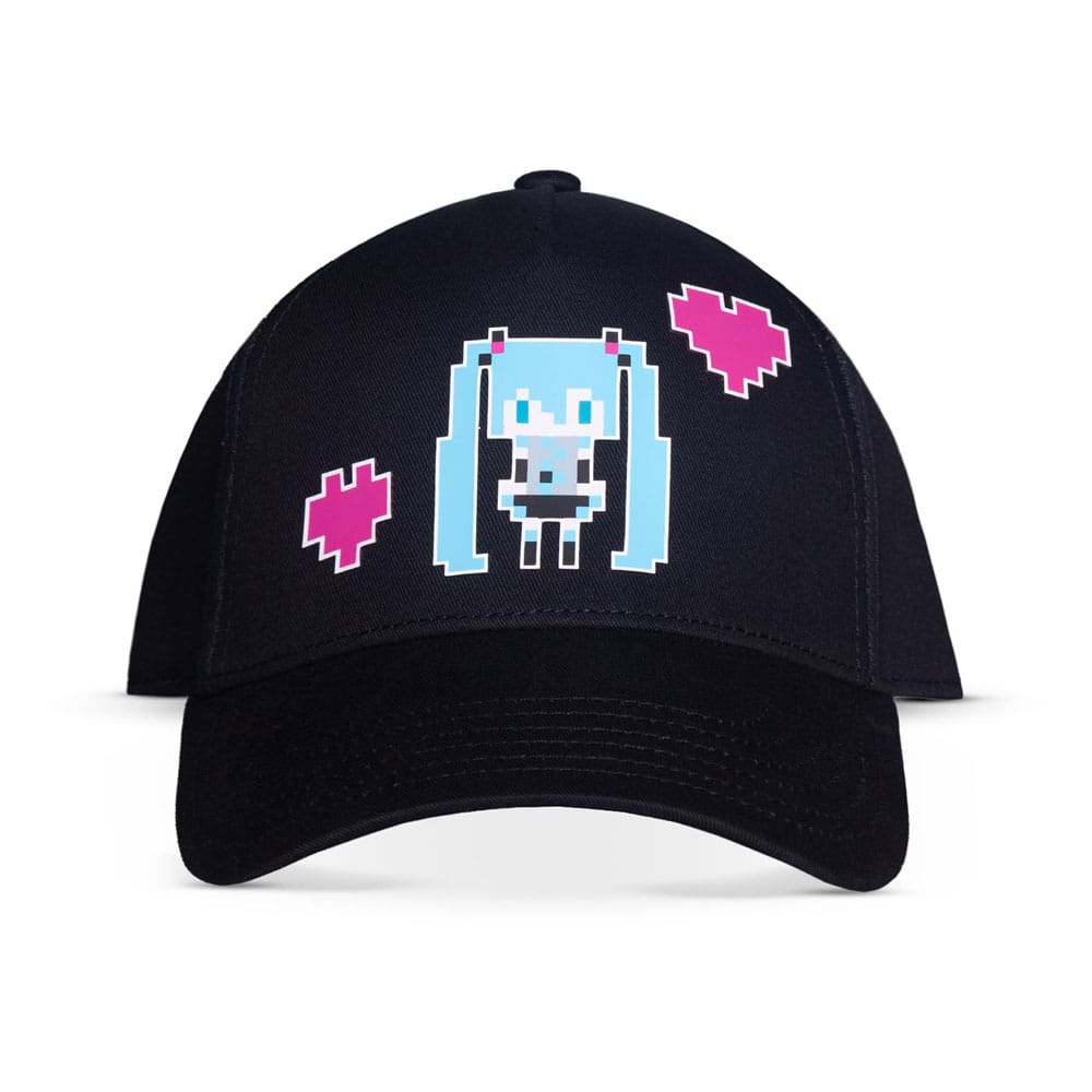 Hatsune Miku Curved Bill Cap Pixel