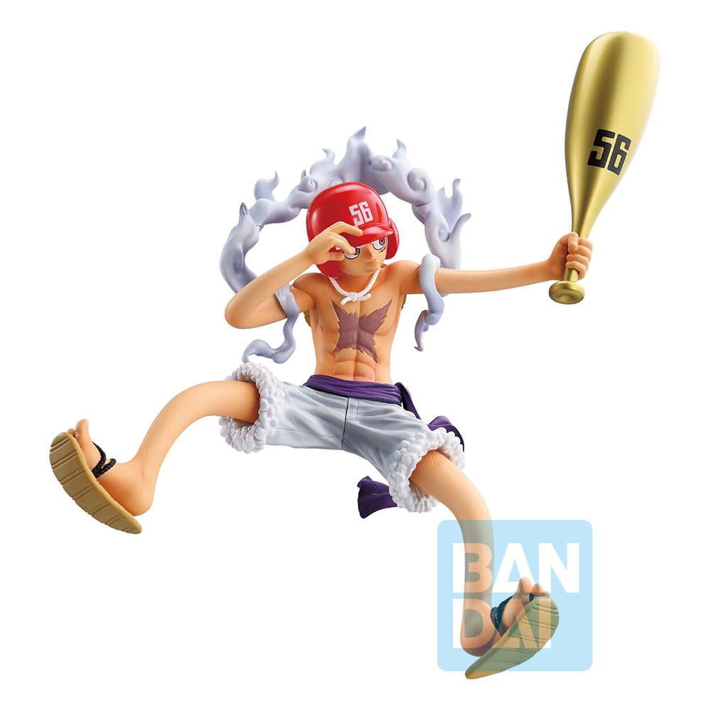 One Piece: The Future of Imagination Ichibansho Masterlise Expiece PVC Statue Monkey D. Luffy Gear 5 Baseball Ver. 20 cm