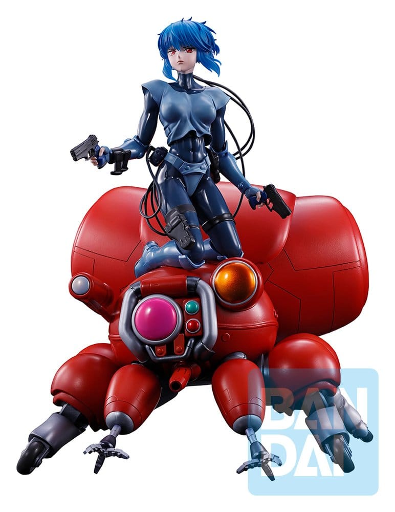 The Ghost in the Shell Ichibansho PVC Figure Motoko Kusanagi & Fuchikoma 22 cm