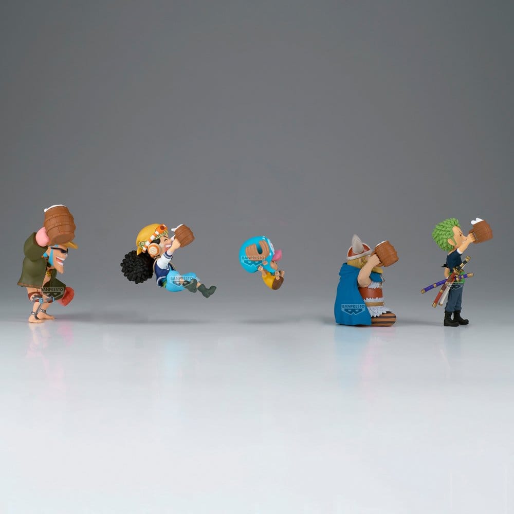 One Piece World Collectable Figure Banquet 2 Display (12)