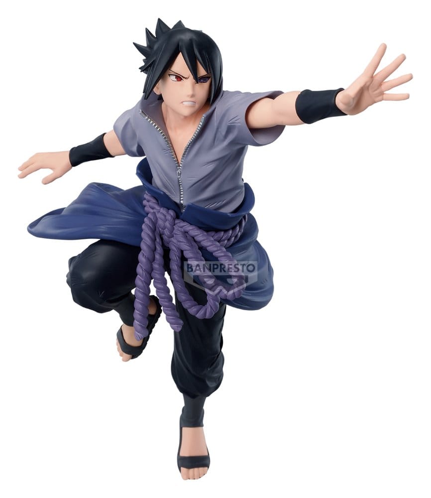 Naruto Shippuden Vibration Stars PVC Figure Sasuke Uchiha 14 cm